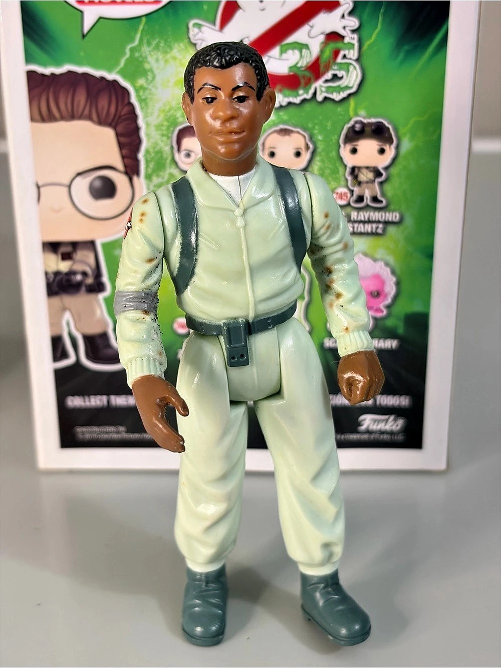 Vintage 1984 The Real Ghostbusters “Winston Zeddemore” 5” Action Figure